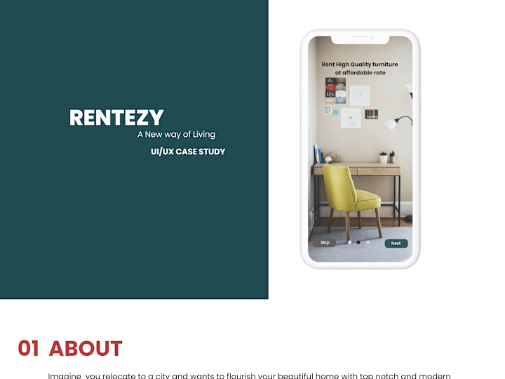 Cover image for RENTEZY-A New Way of Living