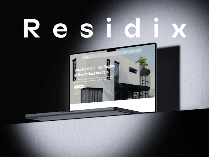 Cover image for Residix Real Estate Landing Page
