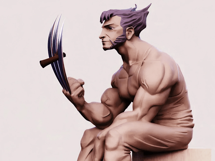 Cover image for Wolverine Stylized sculpt