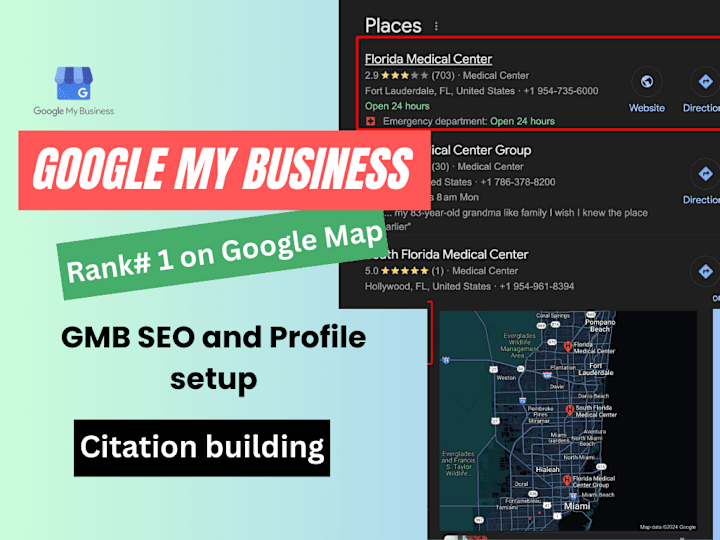 Cover image for You will get Google Local Business SEO service, GMB local SEO