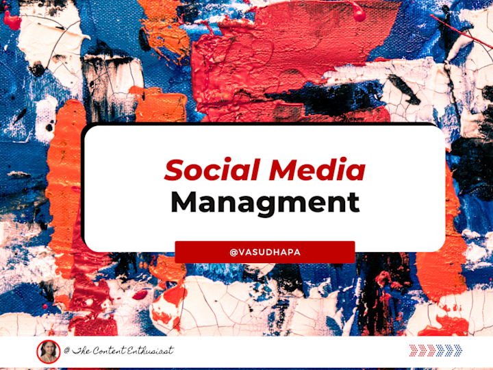 Cover image for Content Writing and Social Media Management