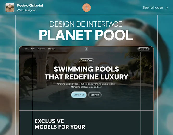 Cover image for Planet Pool | Landing Page | Website
