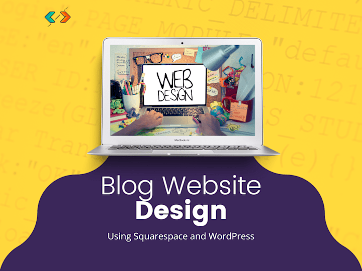 Cover image for Creative Squarespace and WordPress Blog Website Design