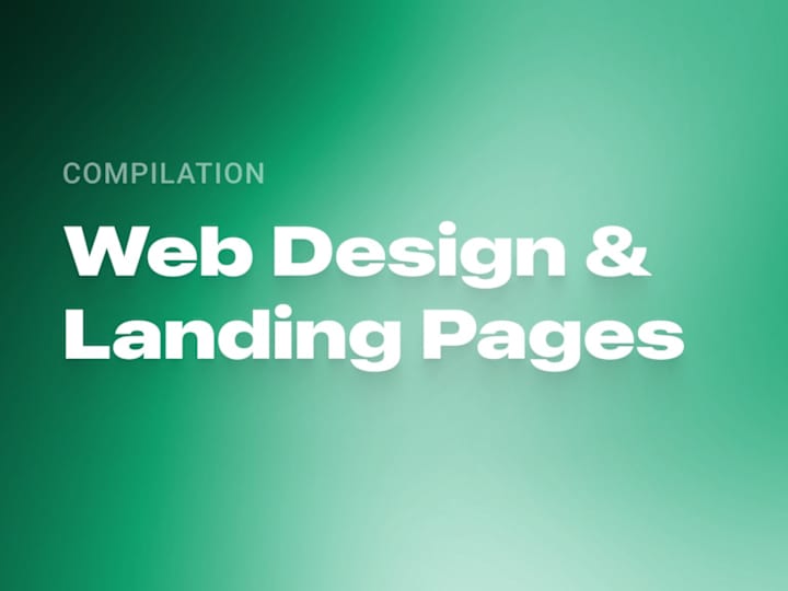 Cover image for Websites & Landing Pages Design Compilation