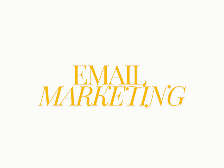 Cover image for Email Marketing 💌