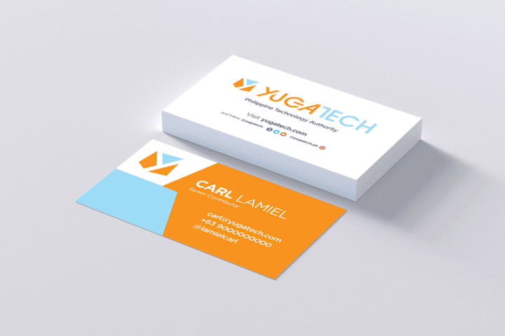 Cover image for YugaTech.com Corporate identity
