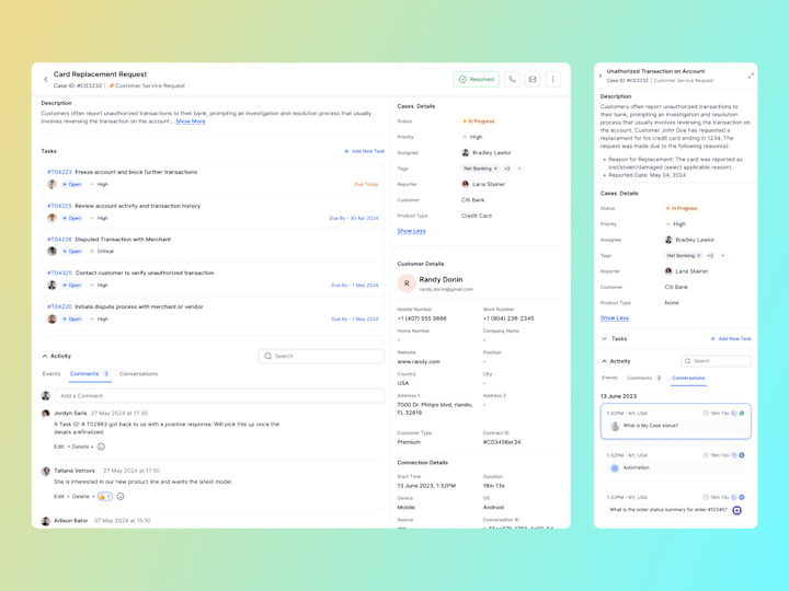 Cover image for Case Management System – Organized, Intuitive & Efficient UI