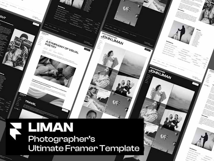 Cover image for Liman — Framer Template for Photographers