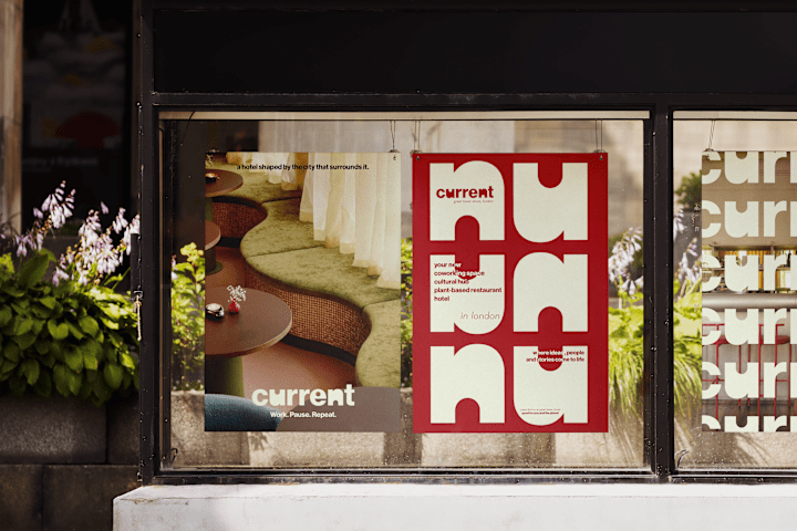 Cover image for Current: Conceptual Hotel Brand Identity