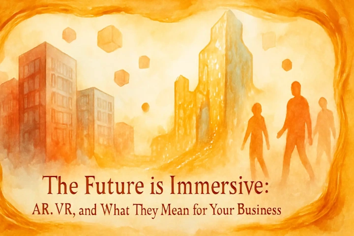 Cover image for The Future is Immersive: AR, VR, and What They Mean for Your Business