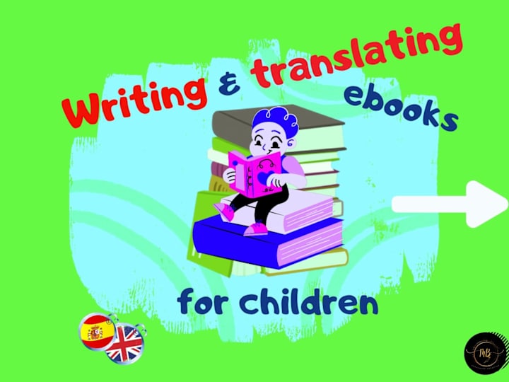 Cover image for English - Spanish writing & translating of e-Book for children 