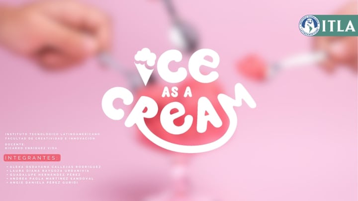 Cover image for Ice as a Cream From visual identity to UIUX 