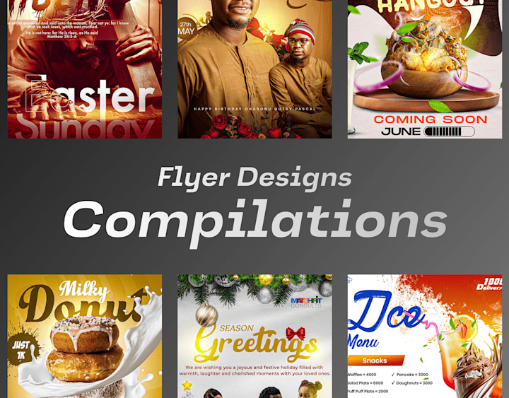 Cover image for Flyer Compilation Design Project :: Behance