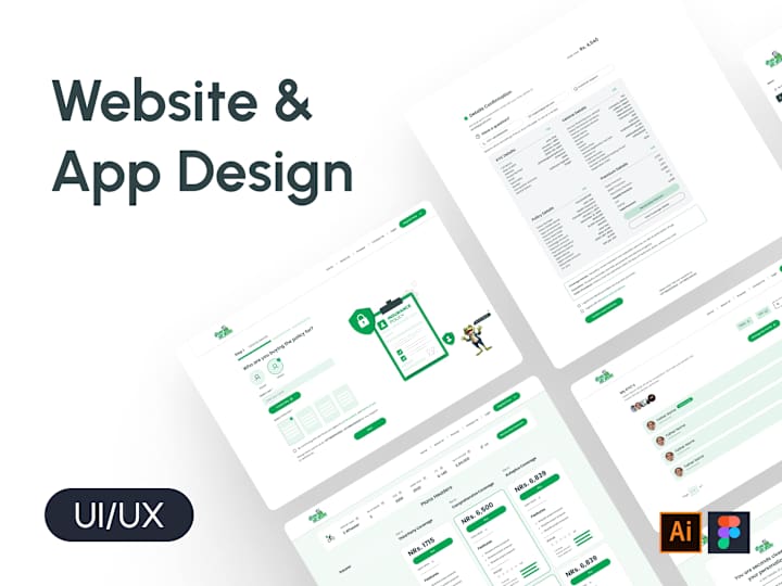 Cover image for Figma UI/UX Design | Web & App Design | UI/UX Designer