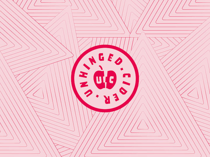 Cover image for Unhinged Cider // Brand Identity