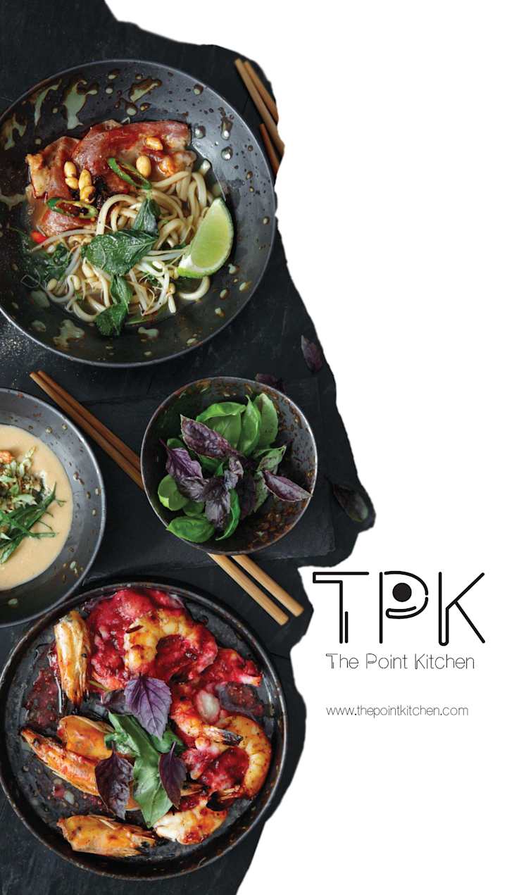 Cover image for MENU CARD | RESTAURANT | TPK | THE POINT KITCHEN :: Behance