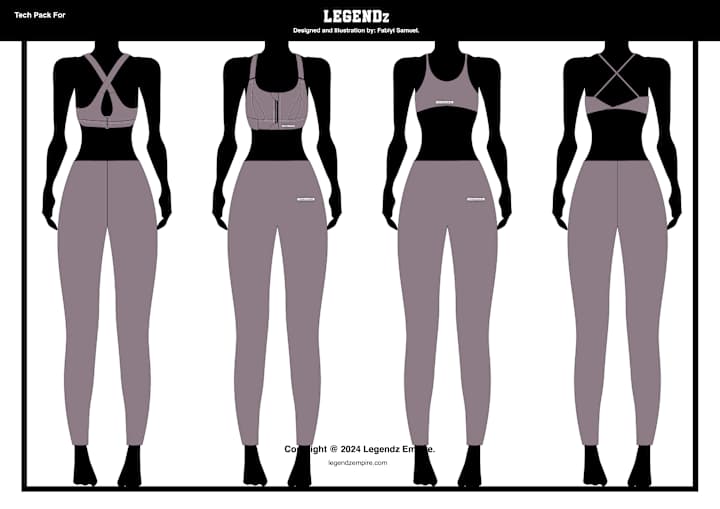 Cover image for Activewear Design for Legendz Empire