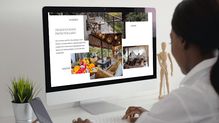 Cover image for Squarespace Website Design & Retreat Page