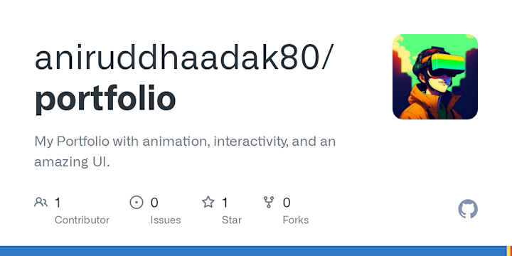 Cover image for MyPortfolio Website Development