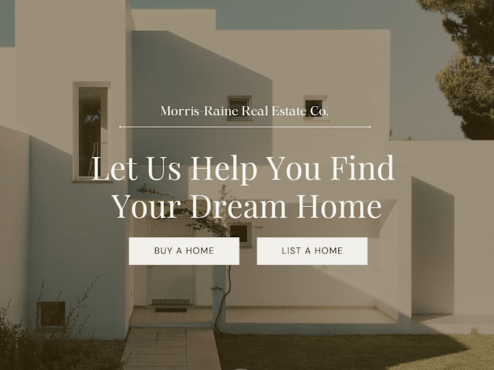 Cover image for Morris Raine
Real Estate Website