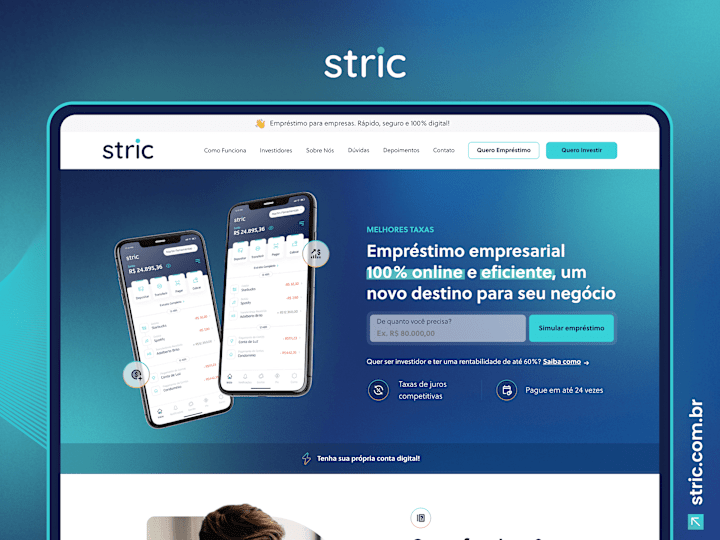 Cover image for Banking App & Dashboard - Stric