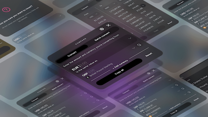 Cover image for Kompare - Seamless currency conversion