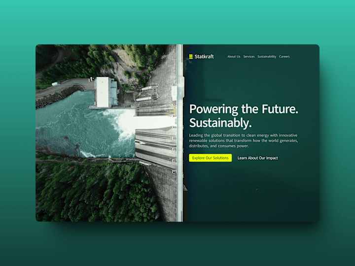 Cover image for Website redesign for Statkraft