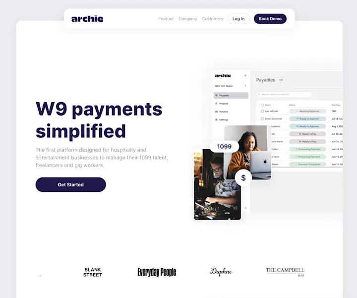 Cover image for WithArchie.com - Framer Website Redesign and Development