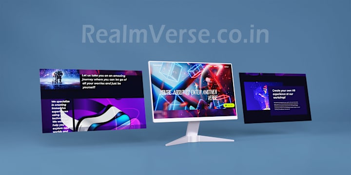 Cover image for Web Design - RealmVerse.co.in