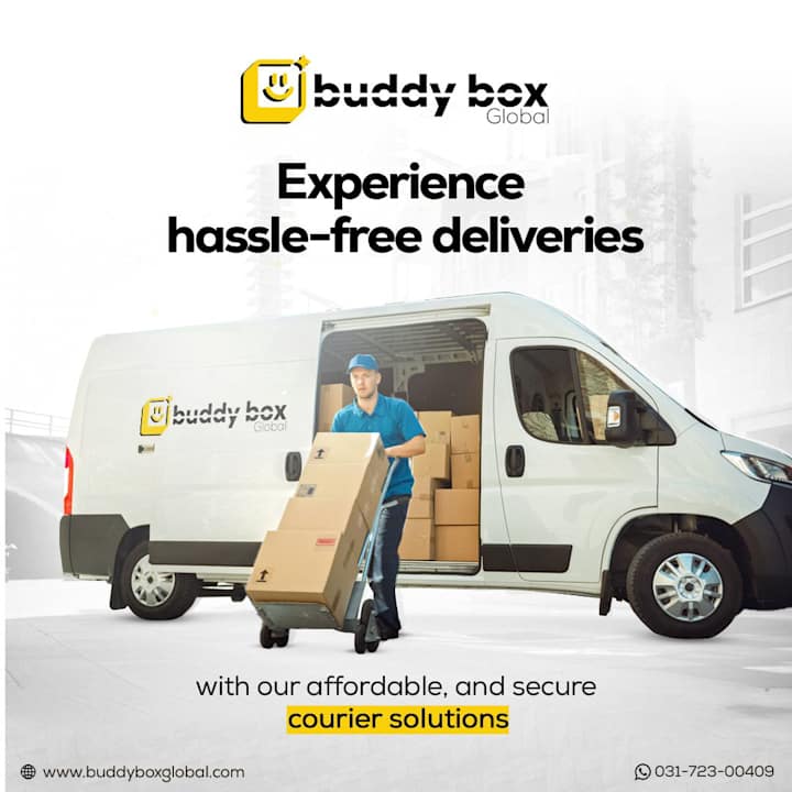 Cover image for BUDDY BOX social media grid on Behance