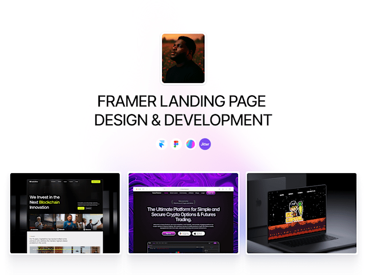 Cover image for Framer Landing Page Design & Development