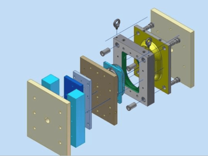 Cover image for Plastic and rubber molding die design and Manufacturing