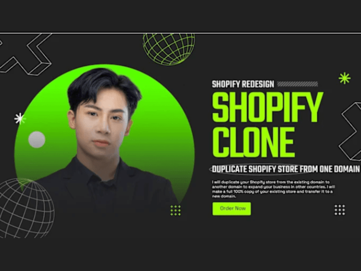 Cover image for I will design redesign clone your Shopify website professionally