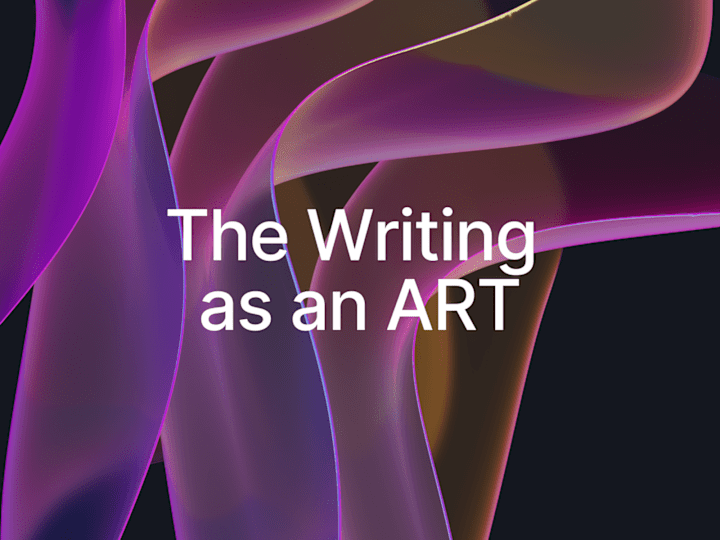 Cover image for The Writing as an art