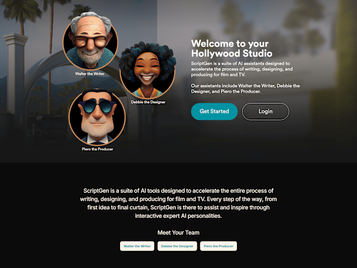 Cover image for Scriptgen - Hollywood AI Studio