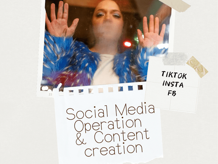 Cover image for 
Social media management (TIKTOK, Instagram, FB, Pinterest)