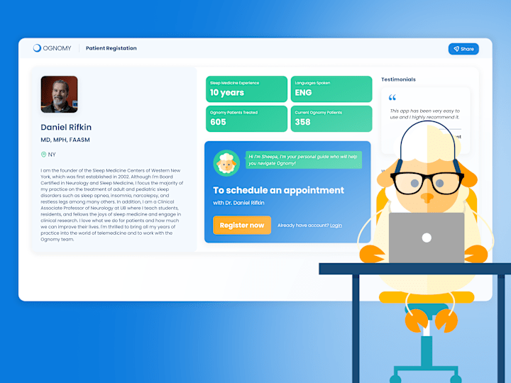 Cover image for Simplifying Patient Registration for Ognomy