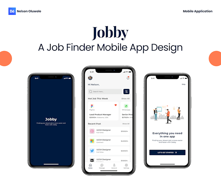 Cover image for JOB FINDER MOBILE APP