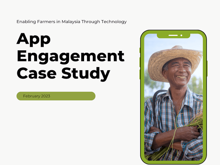 Cover image for Engagement Case Study: Improve CX for agriculture start-up