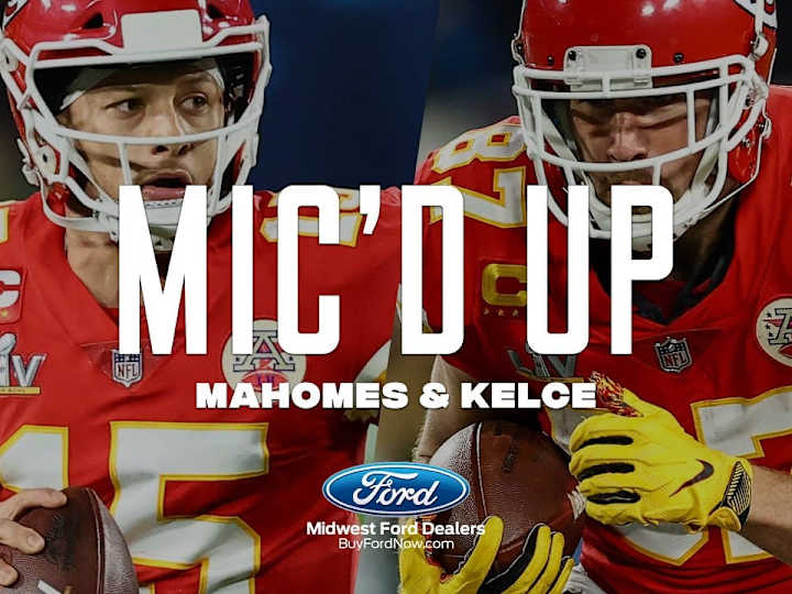 Cover image for Patrick Mahomes & Travis Kelce Mic’d Up in Super Bowl LV