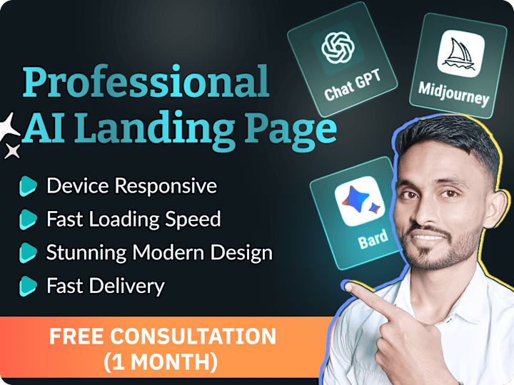 Cover image for Building Fast AI Landing Page for Your Business