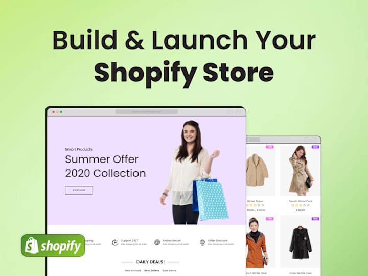 Cover image for Build & Launch Your Shopify Store 🚀