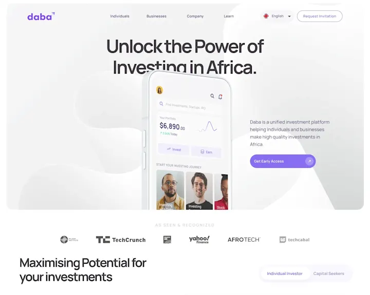 Cover image for Daba Finance