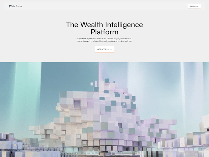 Cover image for Capfluence - The Wealth Intelligence Platform