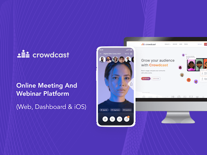 Cover image for Crowdcast - Webinar & Video Conferencing