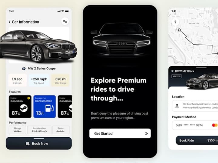Cover image for I will develop car rental, bus booking app and car tracking app