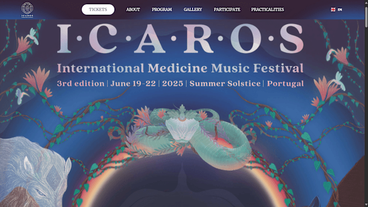 Cover image for Icaros Medicine Festival
