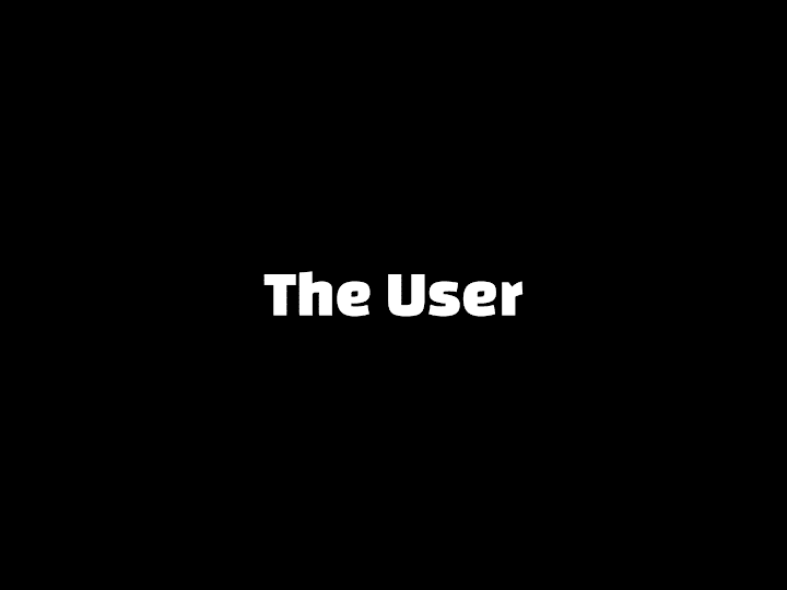 Cover image for The User: TIDAGG, a mind bending prototype
