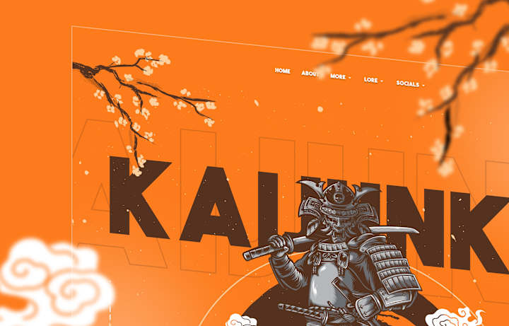 Cover image for Kaijunka NFT | Pre-Launch Web Design