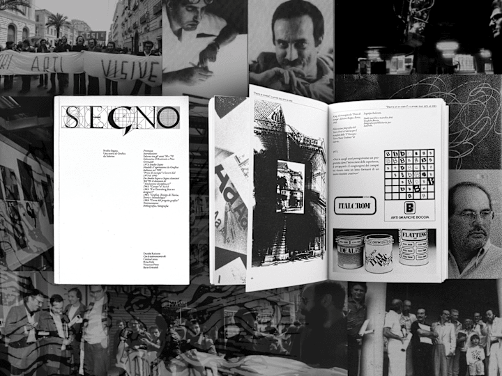 Cover image for Book about history of graphic design of my city